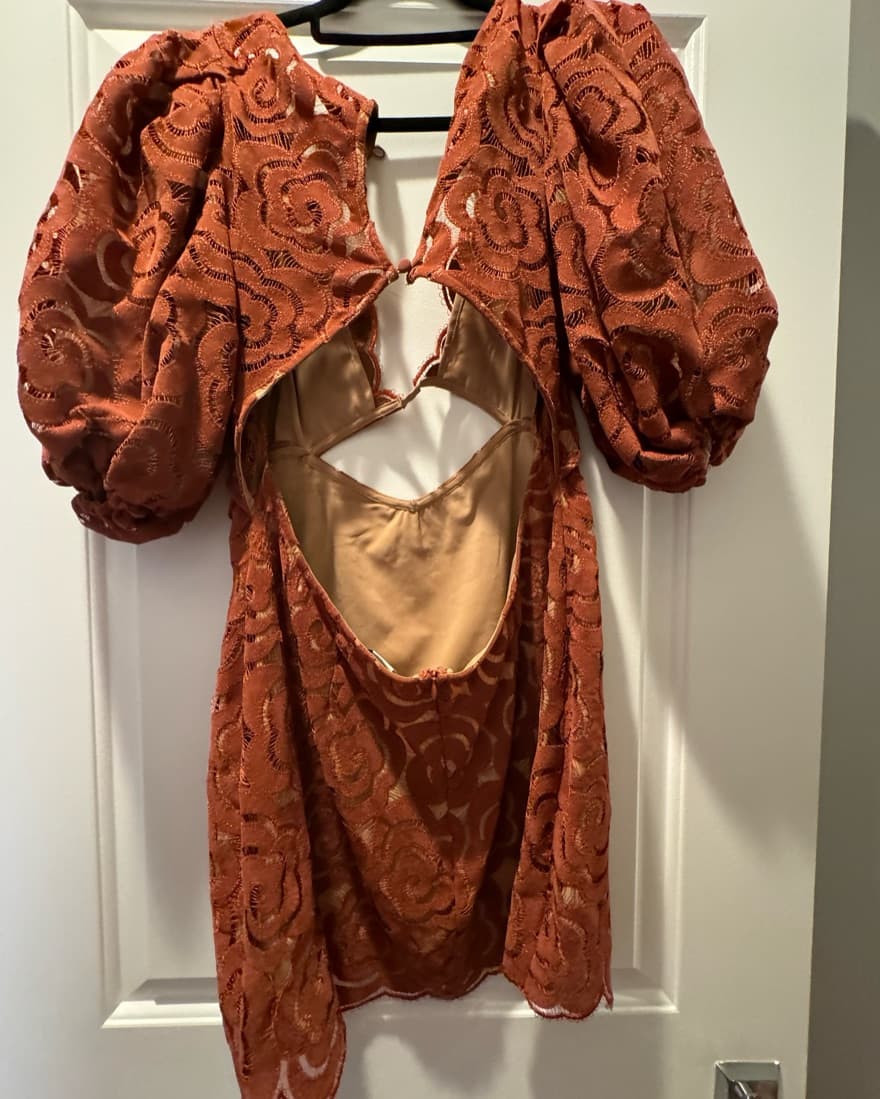 For Love And Lemons Floral Cut Out Dress - Image 3