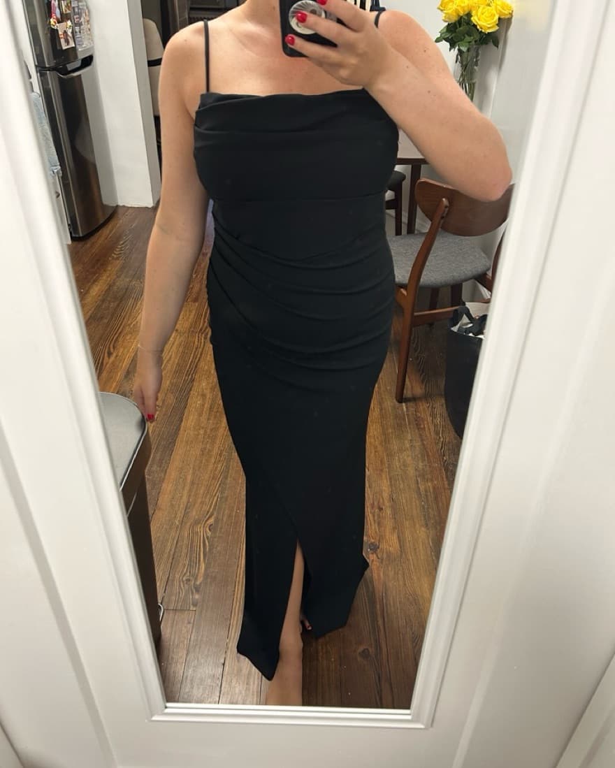 Windsor Black Long Dress - Image 1