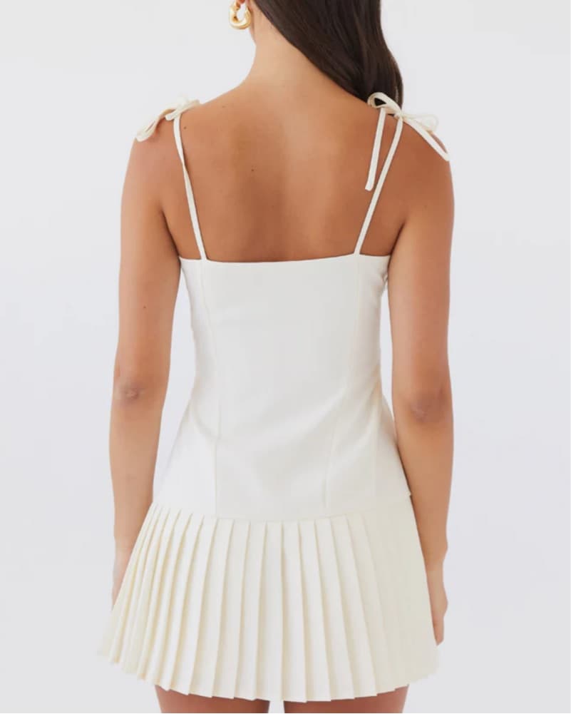 Cream Peppermayo Dress  - Image 3