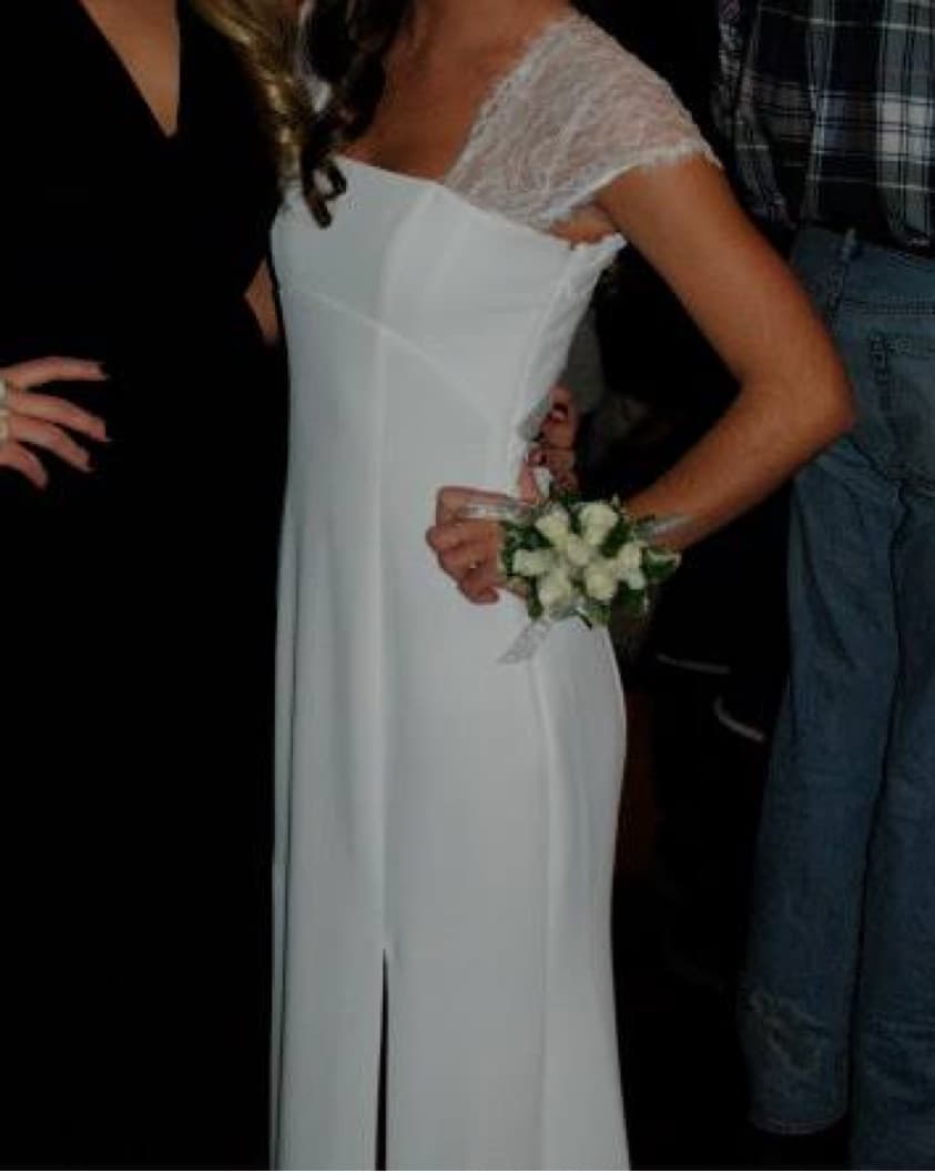 BCBG - White Gown - Image 1