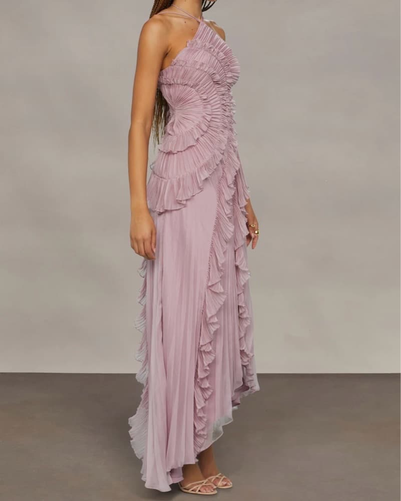 Amur Loralie Halter Dress - Image 3