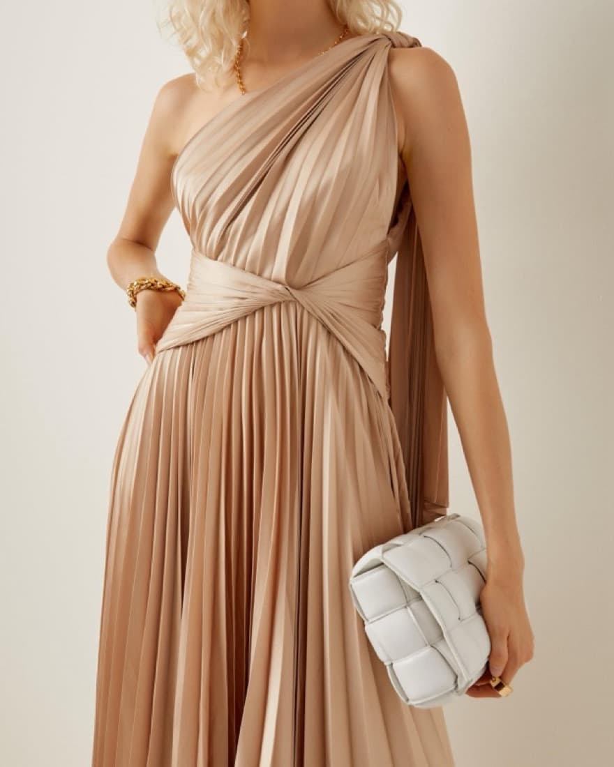 Acler Gold Dress - Image 3