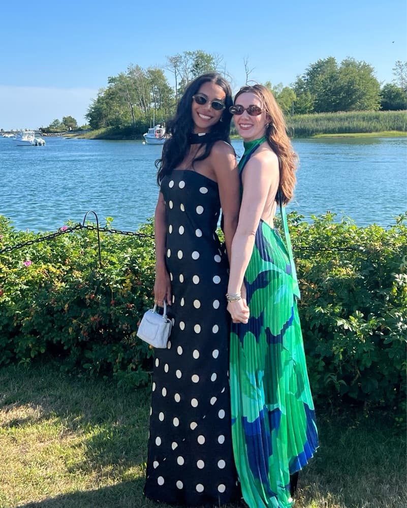 Reformation Polka Dot Maxi Dress - Image 3