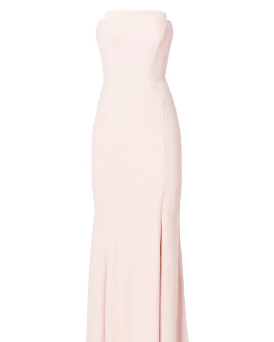 jill Stuart Pink Strapless Gown - Image 1