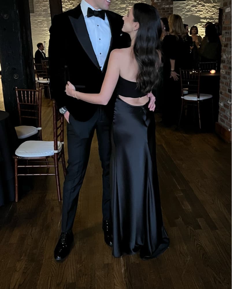 STAUD Black Strapless Dress - Image 4