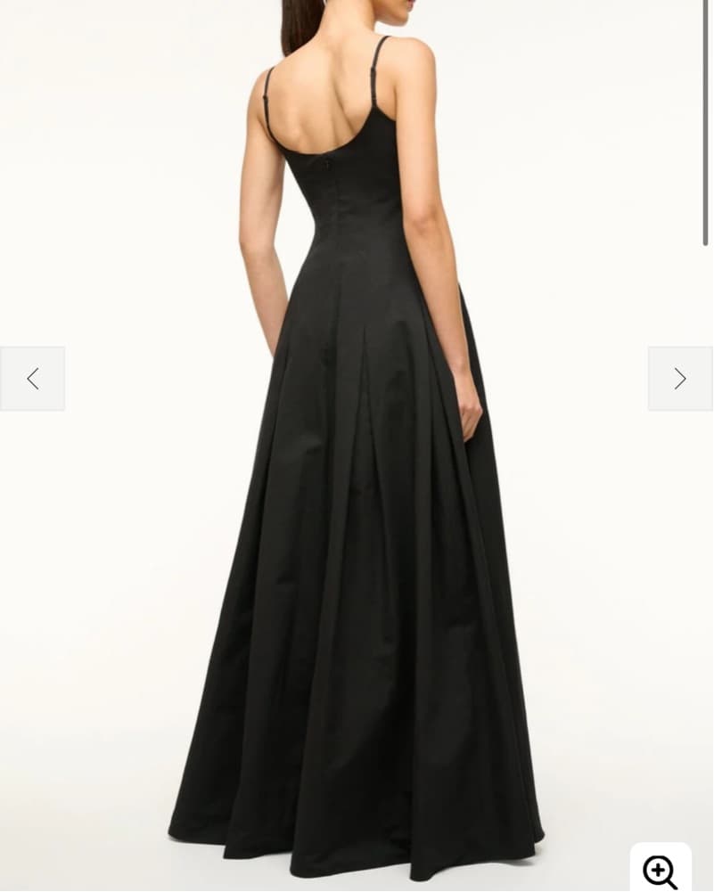 Staud Black Gown  - Image 3