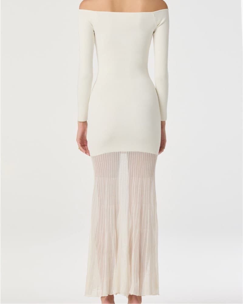 Astr The Label Off The Shoulder Dress - Image 2