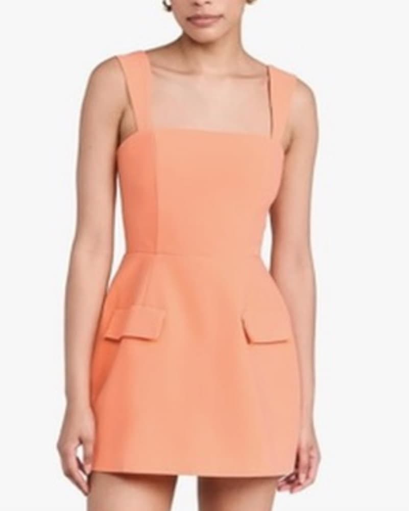 Amanda Uprichard Peach Romper Xs  - Image 1