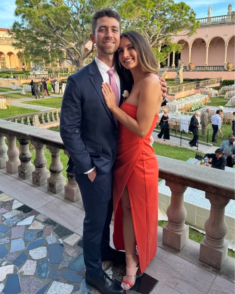 Red Orange NBD Gown - Image 1
