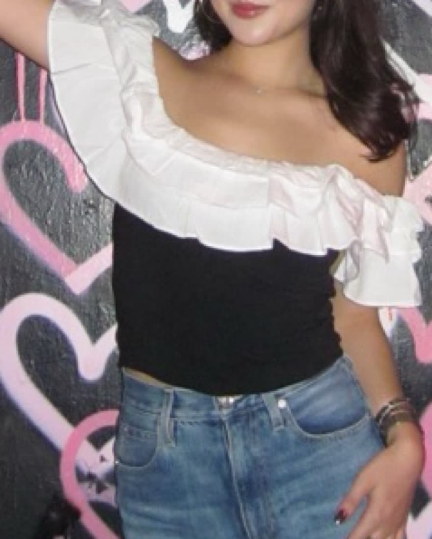 Free People Ruffled Off-Shoulder Top - Image 3