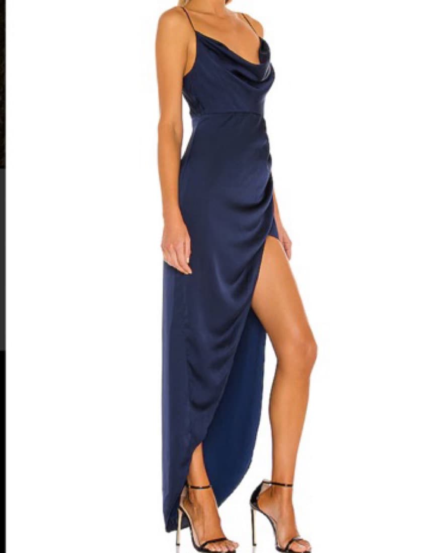 NBD SHELBY GOWN IN NAVY - Image 2