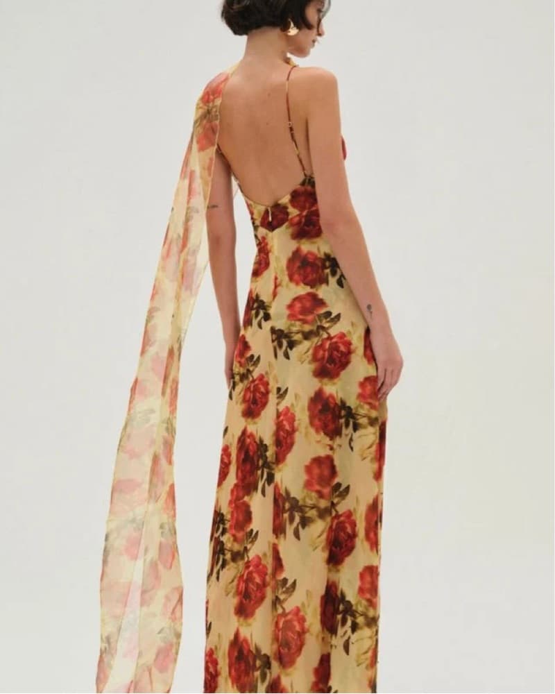 For Love & Lemons Floral Stems Maxi - Image 5