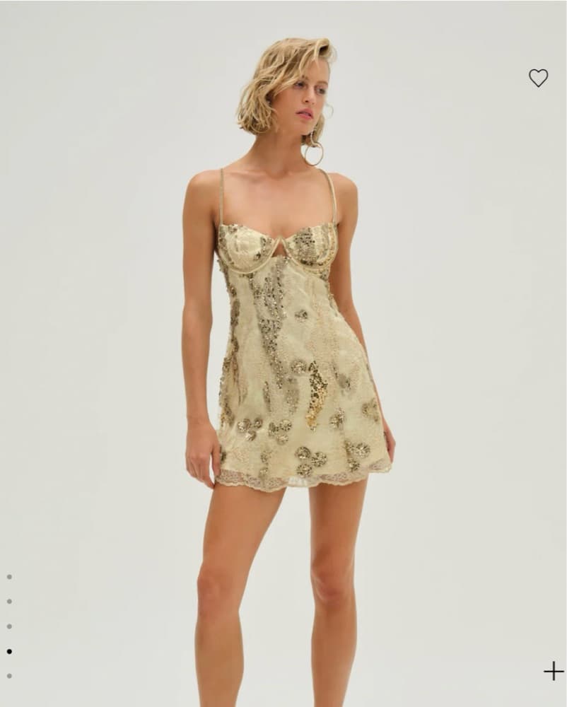 Sparkling Sequin Cocktail Dress - Image 3