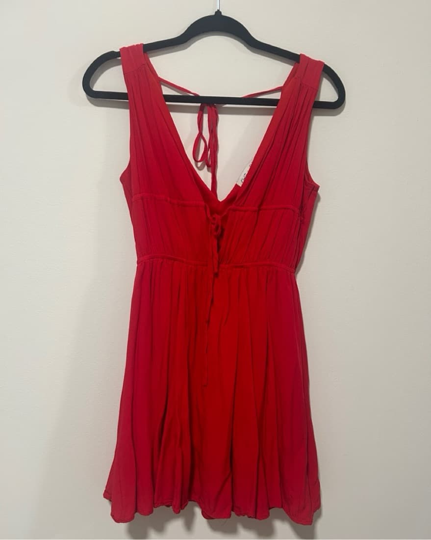 Red Mini Dress - Image 2
