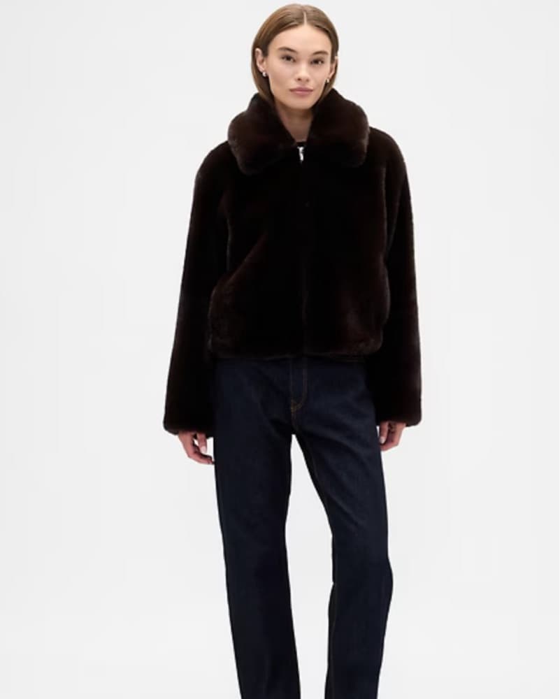 The Gap Fuax Fur Jacket - Image 3
