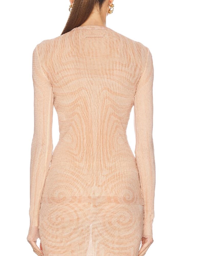Jean Paul Gautier Spiral Longsleeve Top  - Image 2
