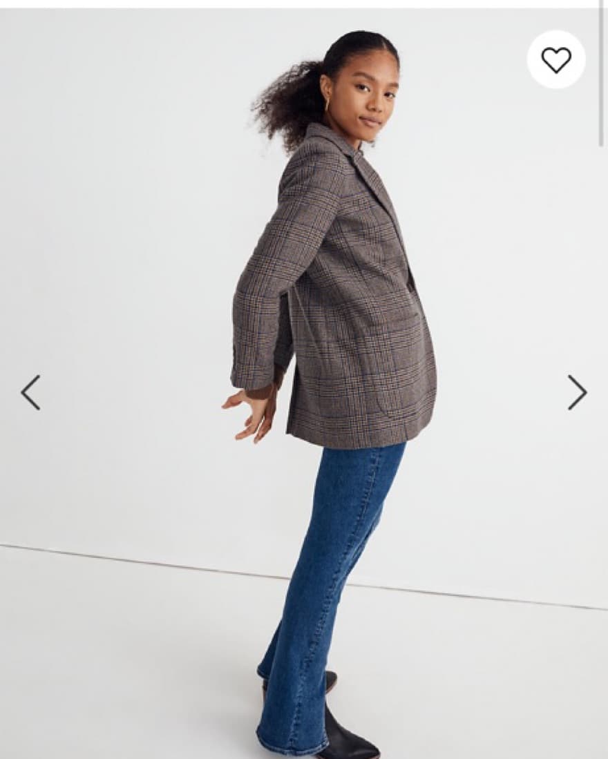 Madewell Plaid Blazer - Image 2