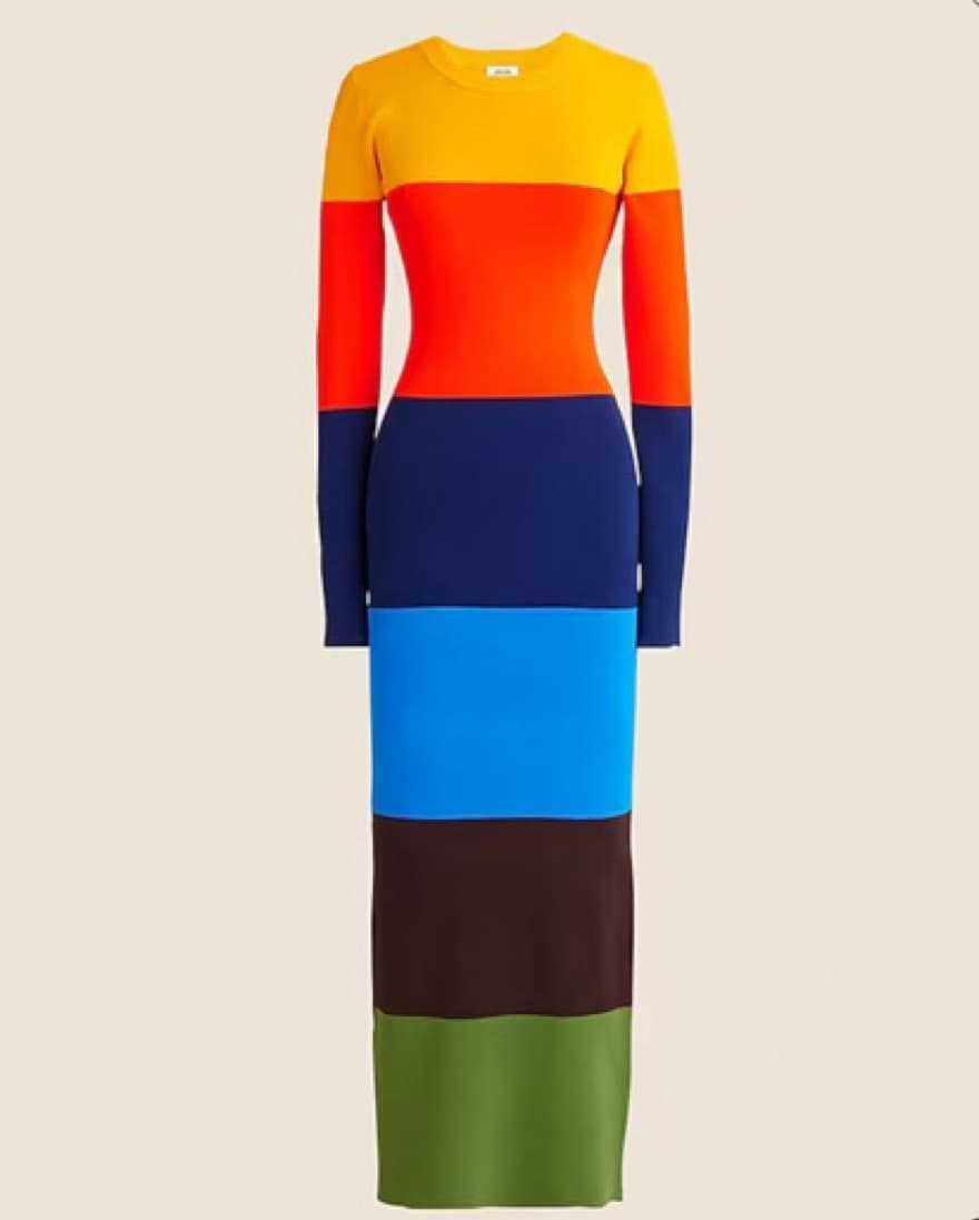 J Crew Christopher John Rogers Dress - Image 1