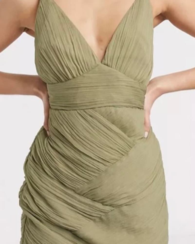 ASOS Ruched Mini Dress - Image 2