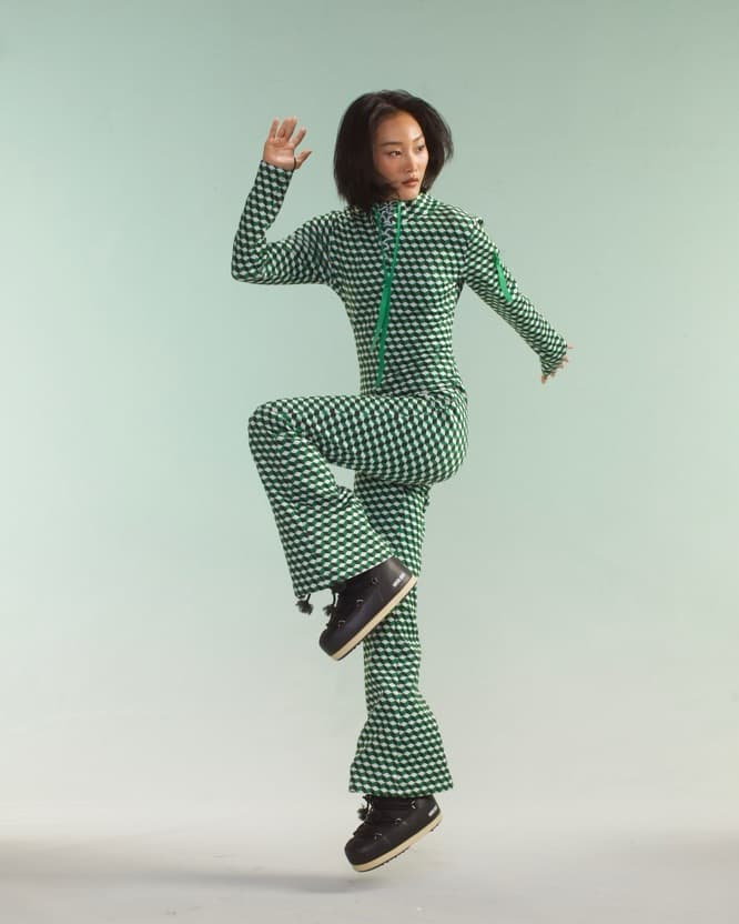 GREEN SKI SUIT - Image 2