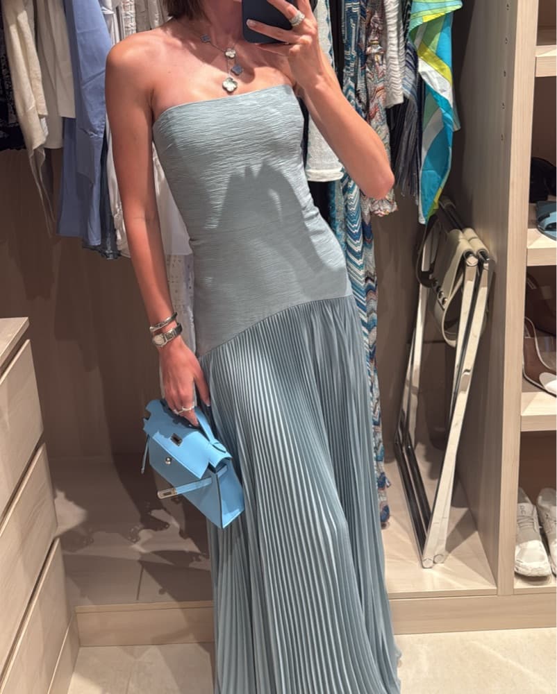 Alexis Sunniva Blue Dress - Image 2