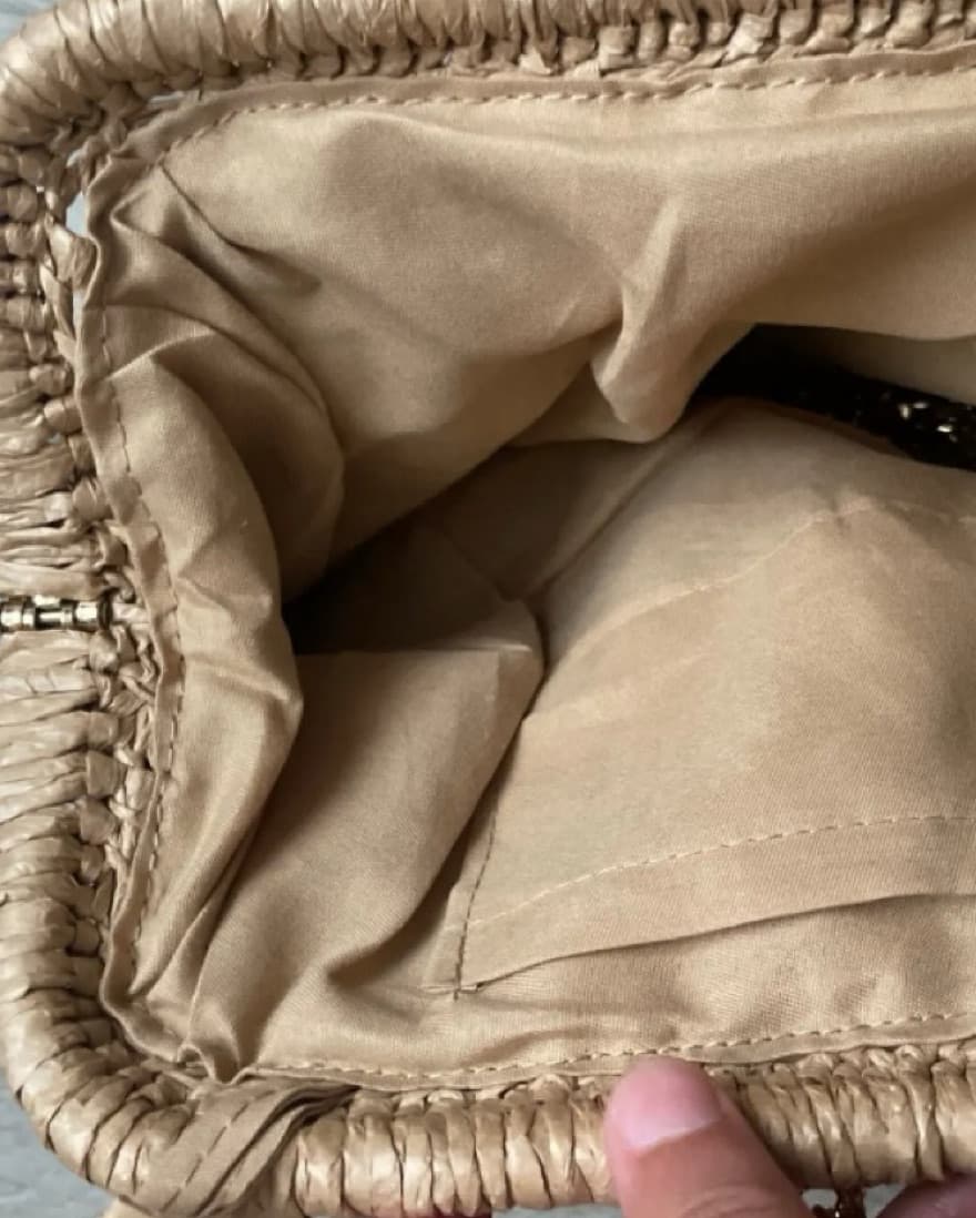 Straw Raffia Bag - Image 2