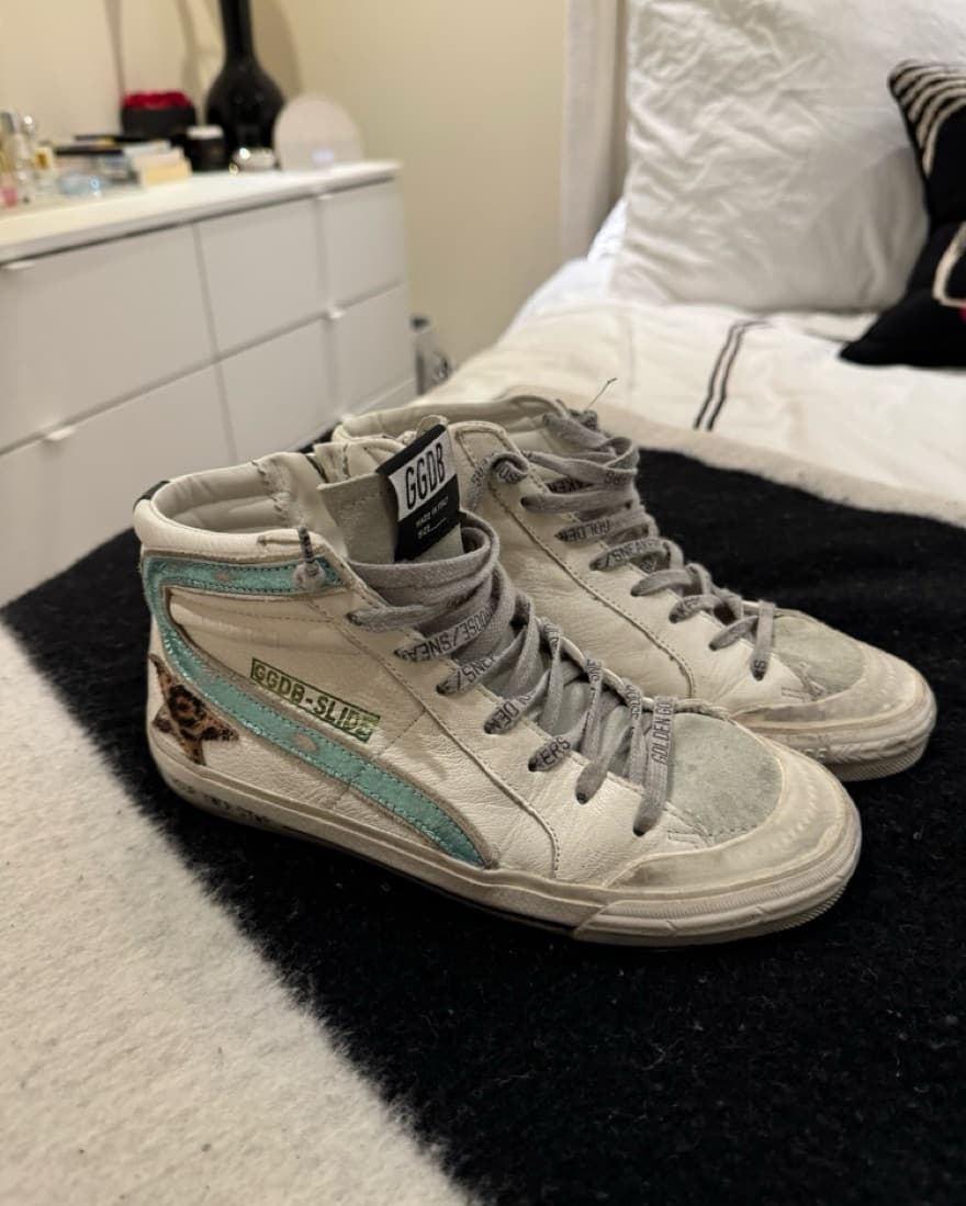 Golden Goose High Top Sneakers - Image 1