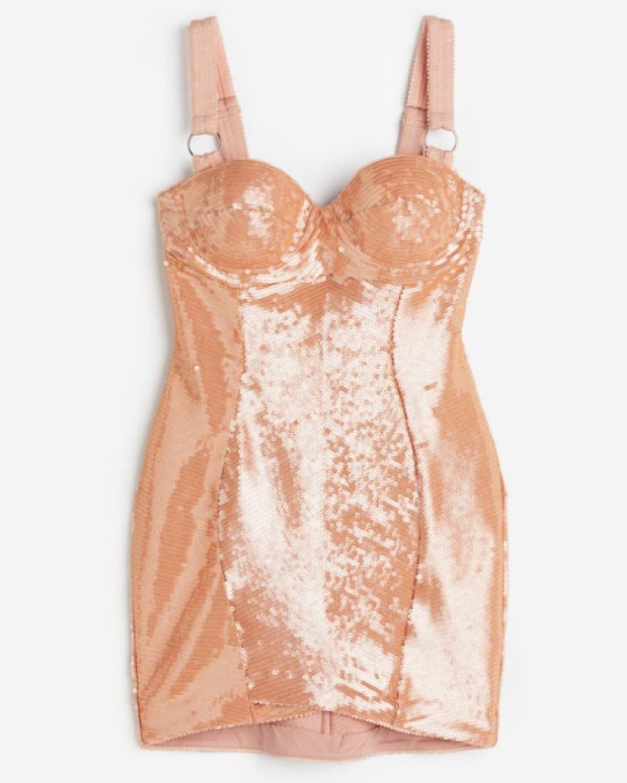  Sequined Mini Dress - Image 2