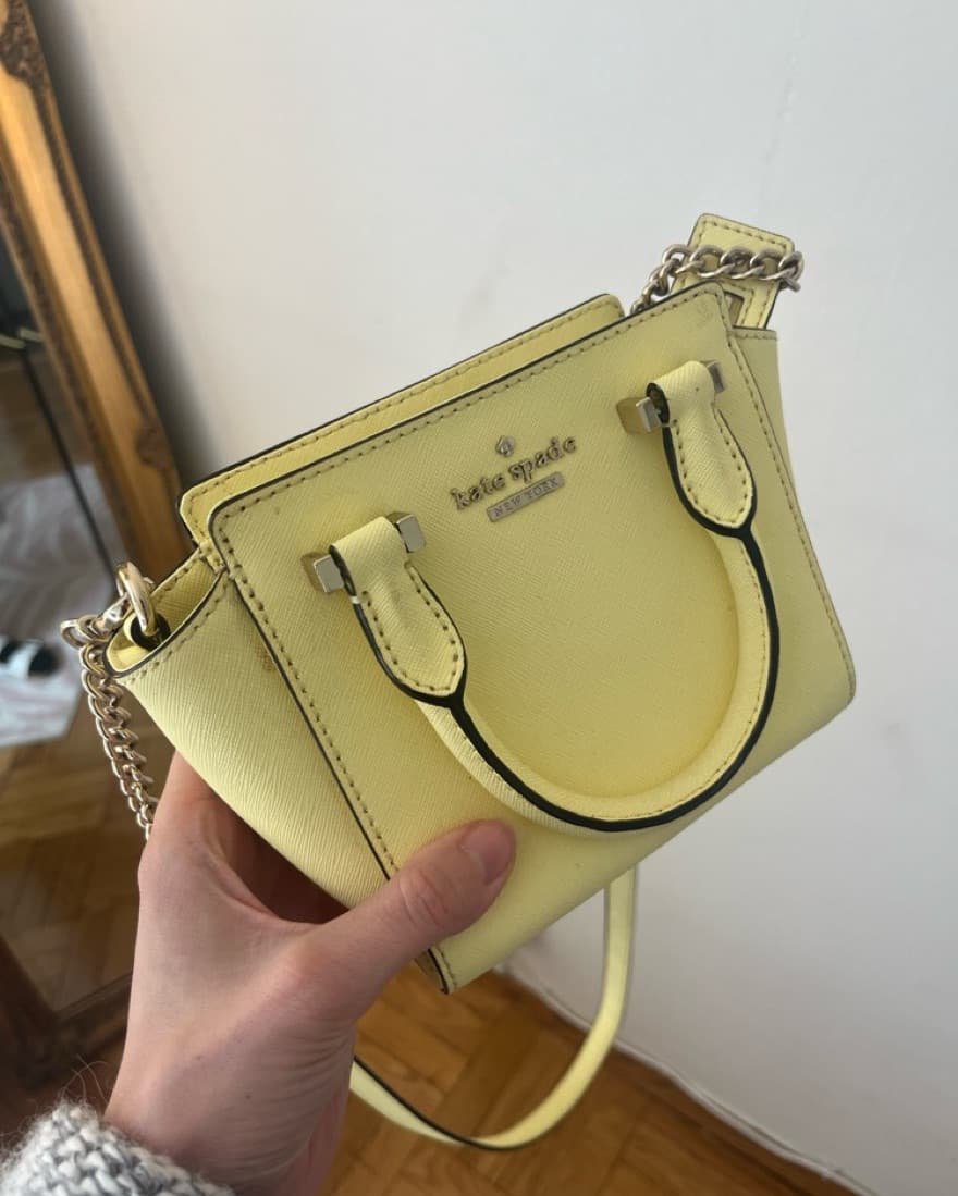 Kate Spade Yellow Mini Crossbody Purse by Kate Spade | Pickle