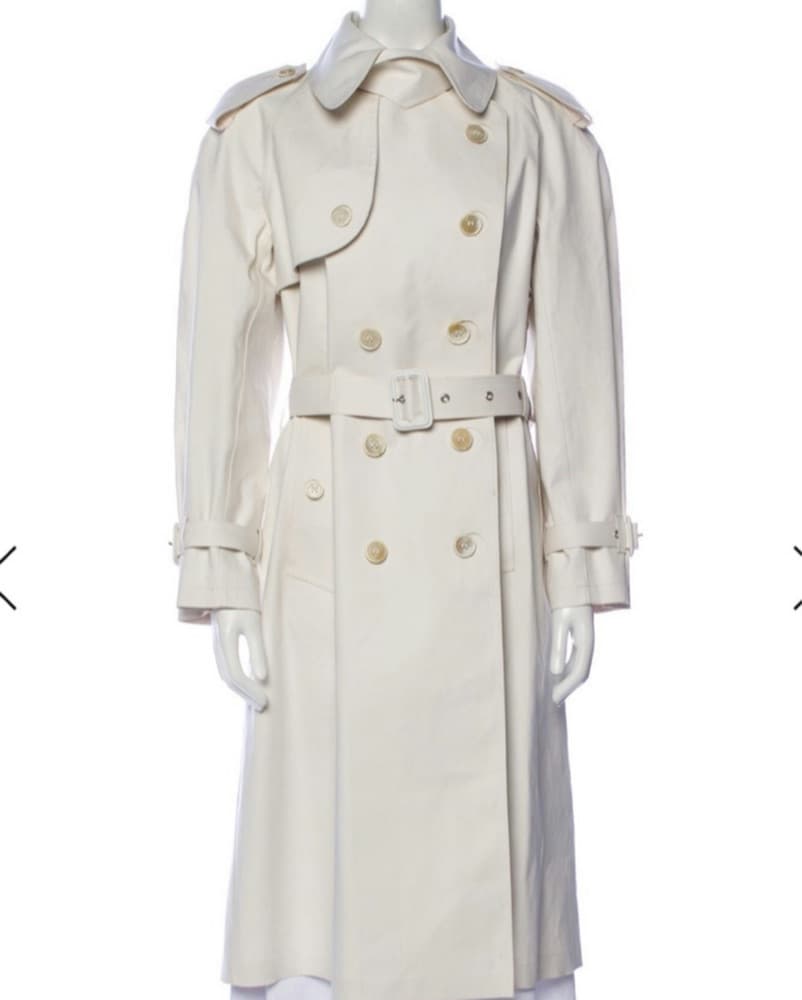 MAISON MARGIELA Trench - Ivory - Image 2