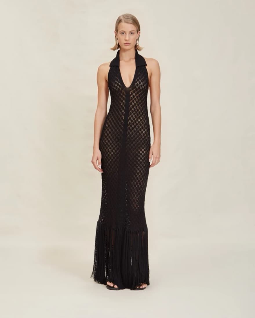 Devon Windsor Nikia Dress in Black - Image 1
