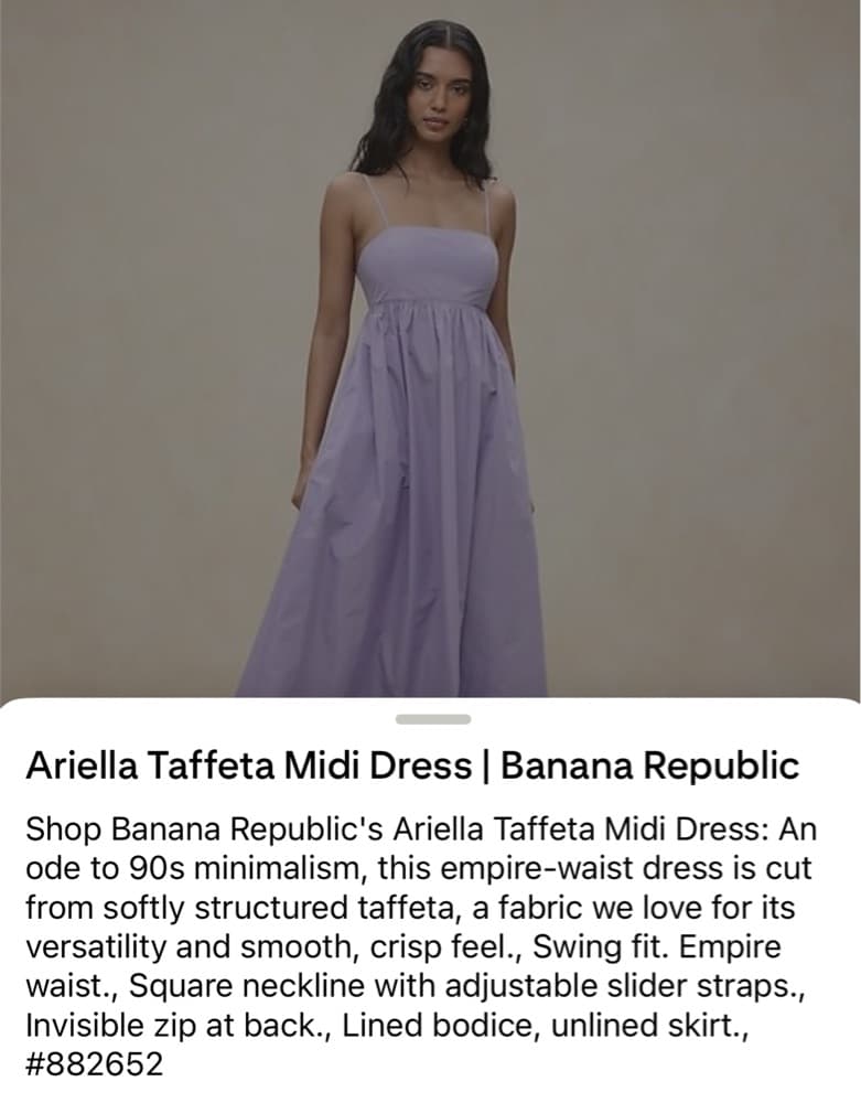 Banana Republic Ariella Taffeta Midi  - Image 2