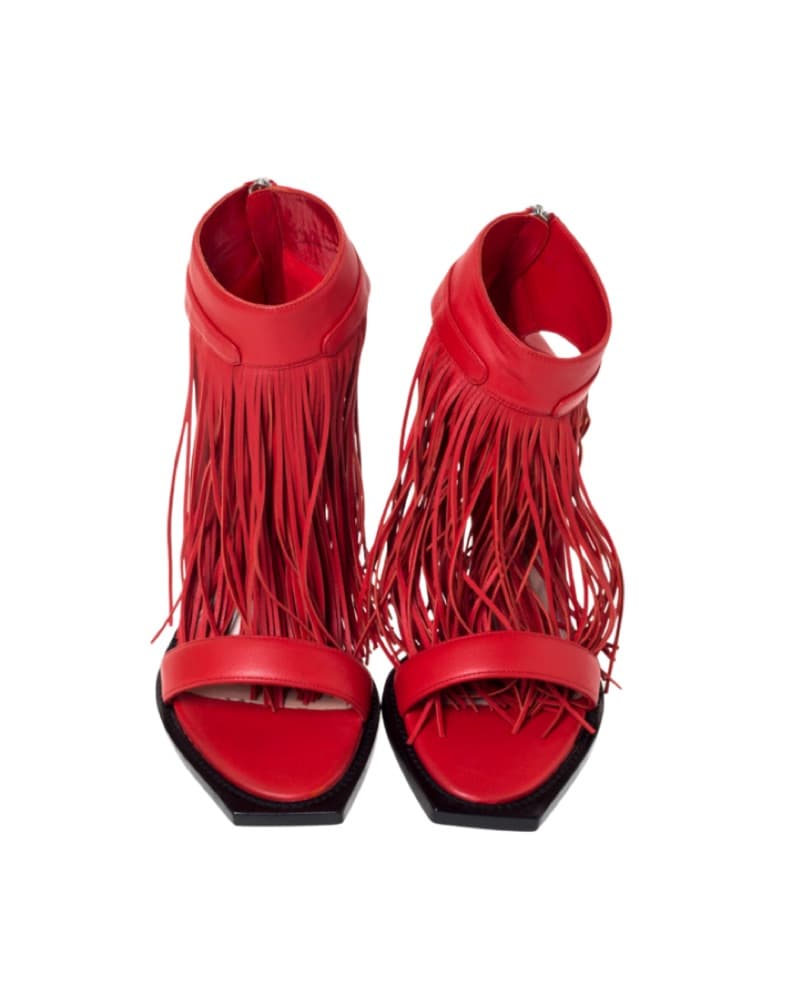 Alexander McQueen Fringe Heels - Image 1