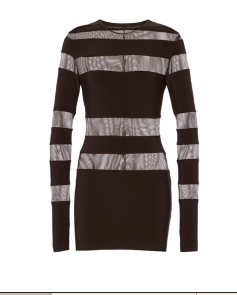 Norma Kamali Brown Dress - Image 5