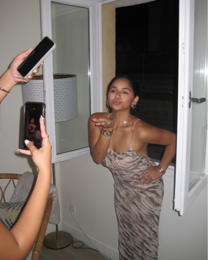 Chic Captivating Animal Print Dress - Image 1