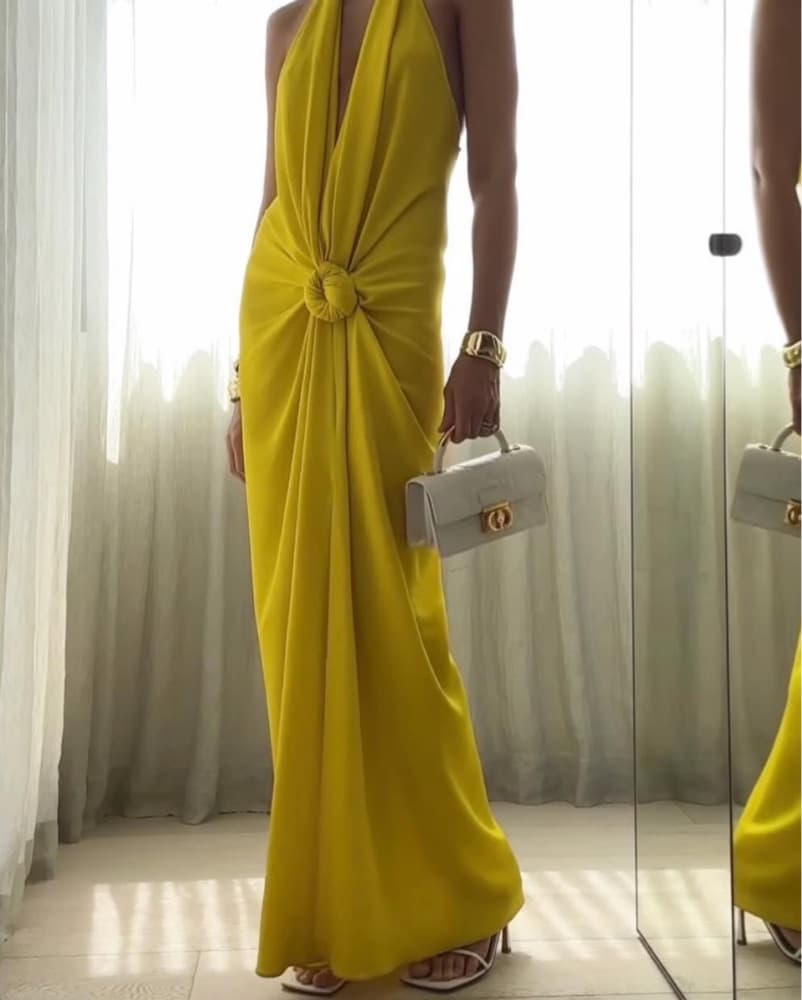 Silvia Tcherassi Torgiano knot dress - Image 5