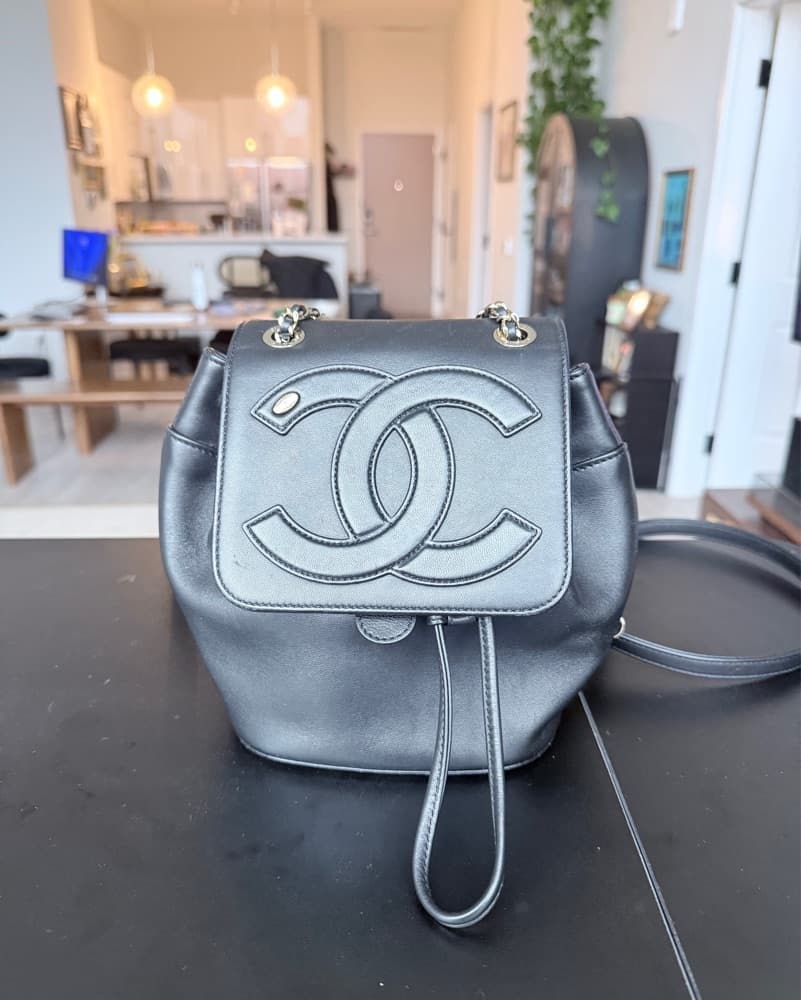 Chanel Leather Backpack - Image 1
