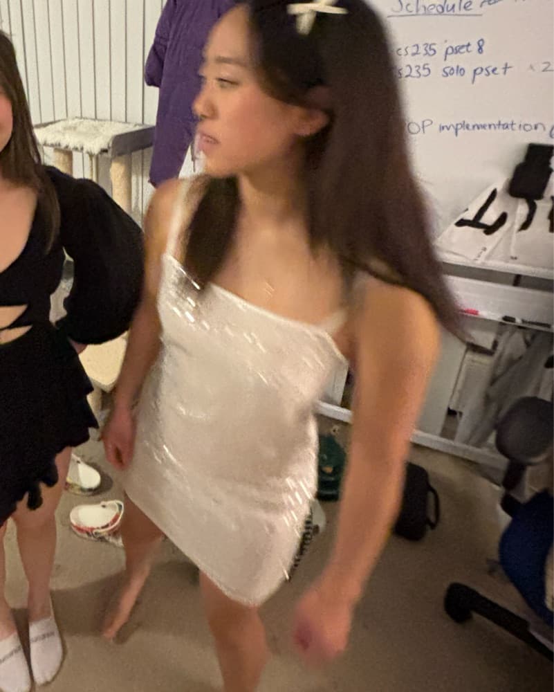 Staud sequin white mini dress - Image 5
