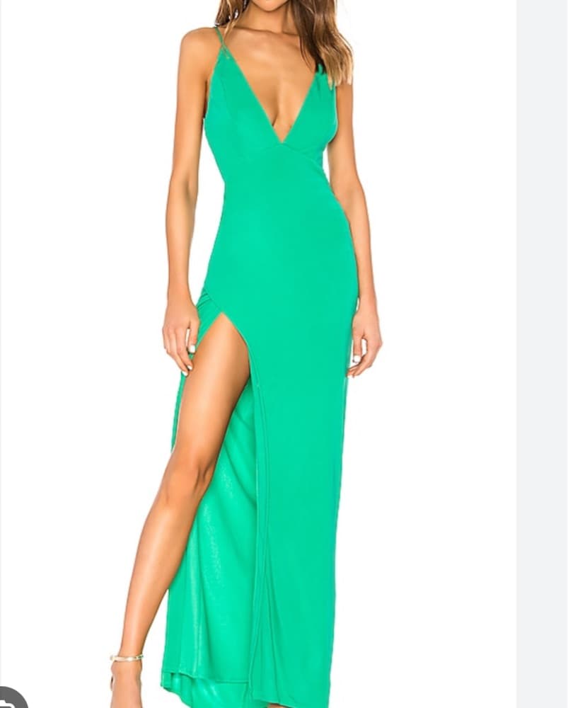 Lovers + Friends - Revolve Green Dress - Image 1