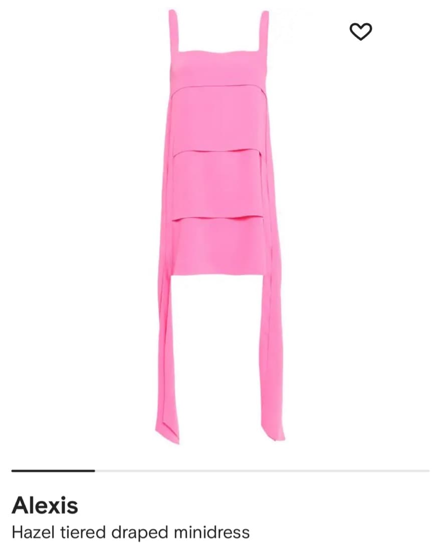 Alexis Hazel Pink Dress  - Image 1