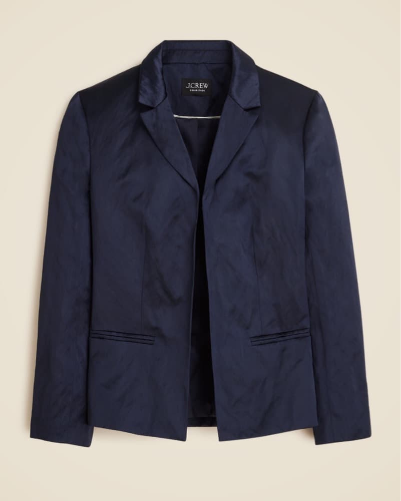 J Crew Silk Blazer & Skirt Set - Image 2
