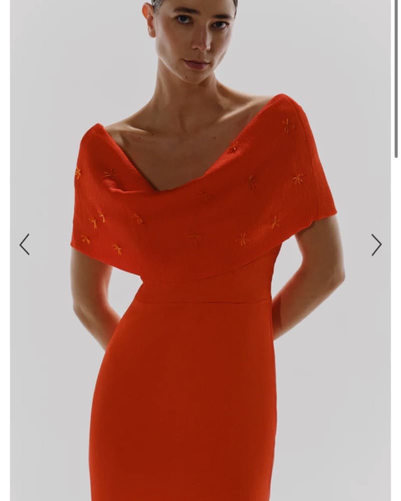 Baobab Lorna Maxi Red Gown - Image 3