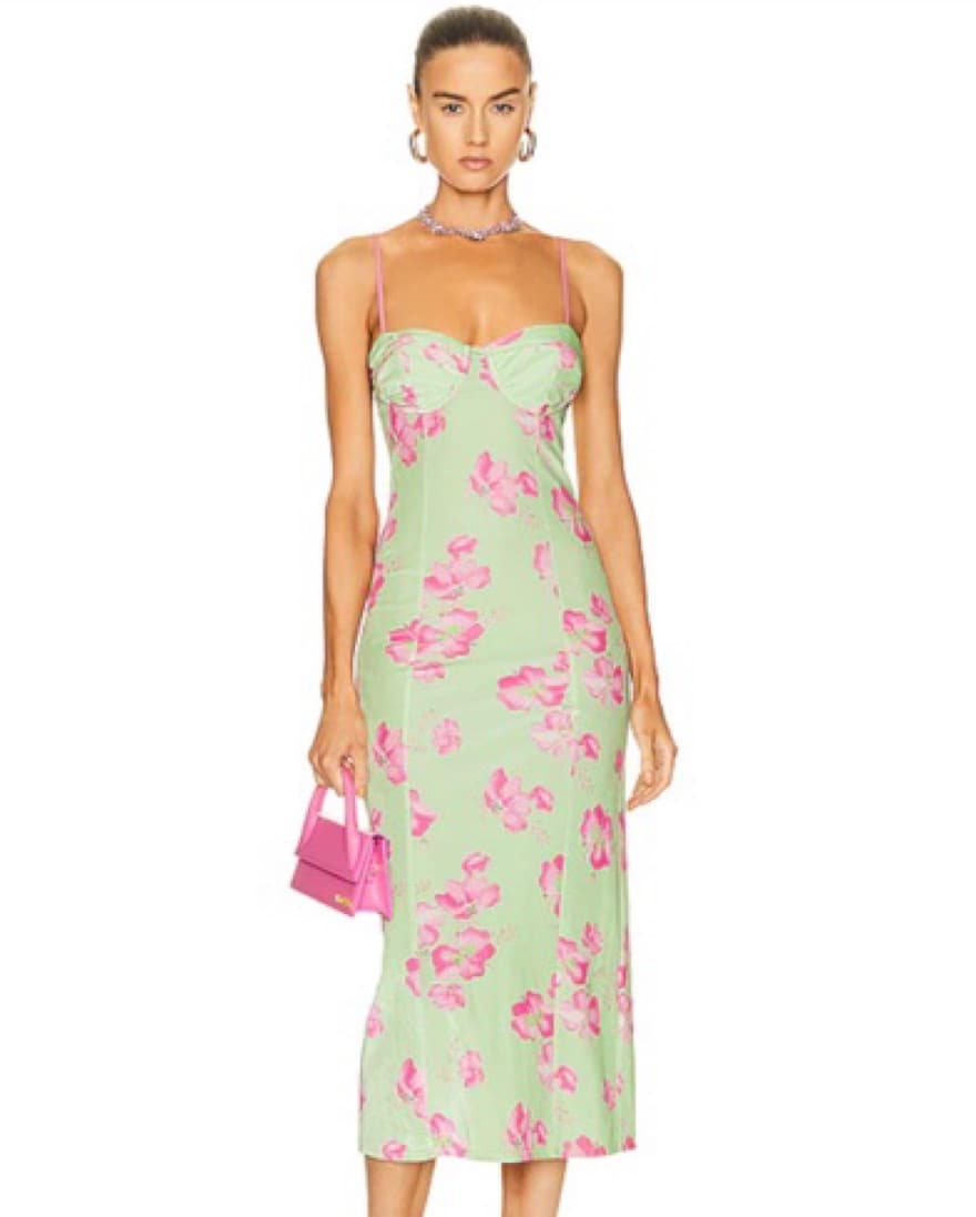 LoveShackFancy- Sima Midi Dress  - Image 1