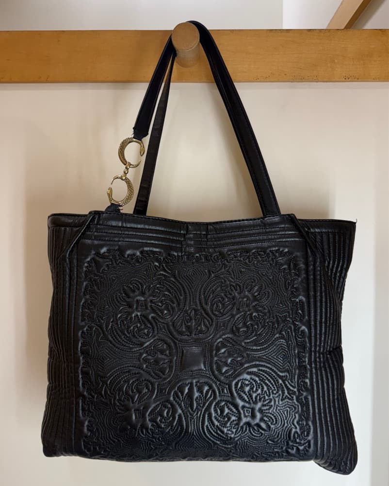 Roberto Cavalli Vintage Quilted Bag - Image 1