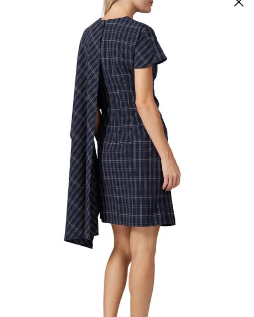 Prabal Gurung Draped Cape Dress - Image 2