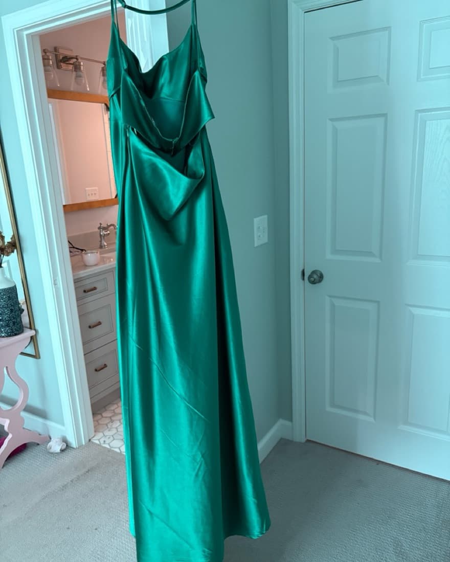 Thirty/ Thirty L/A Green silk dress  - Image 3