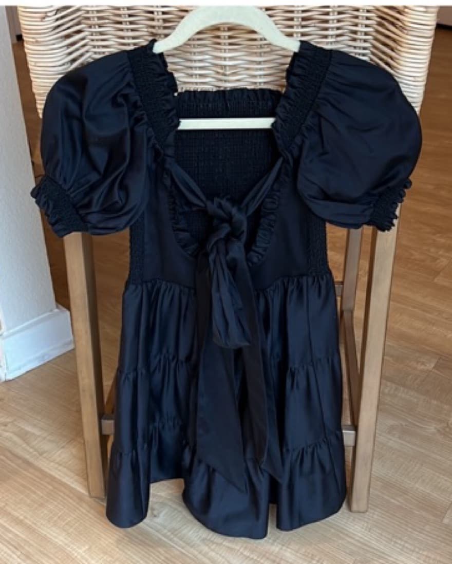 Alice & Olivia Black Mini Dress - Image 2