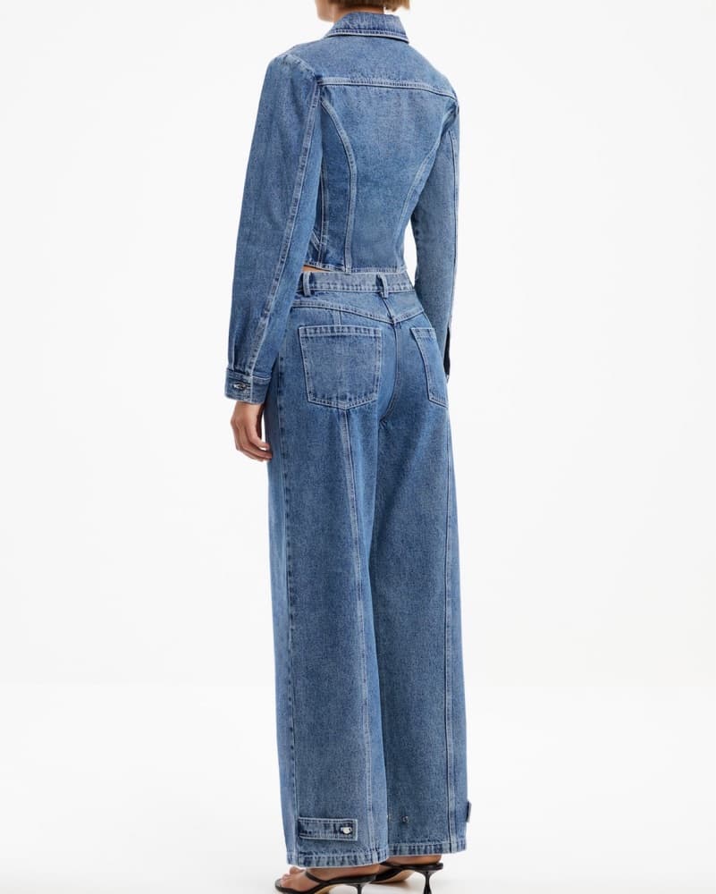 Significant Other Sabrina Denim Set  - Image 3