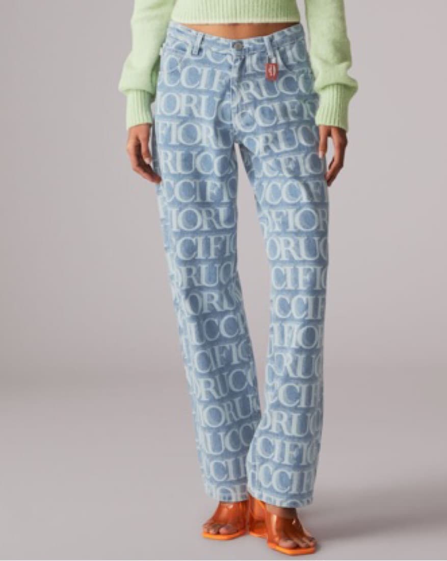 Fiorucci Monogram Jeans  - Image 1