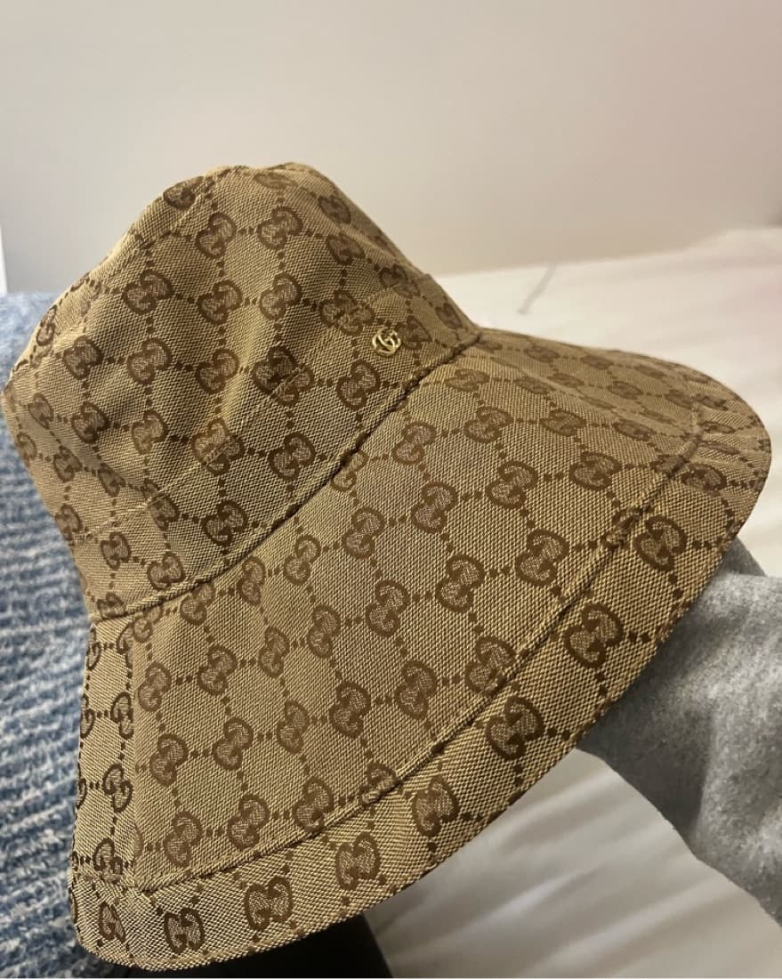 Gucci Canvas Bucket Hat - Image 3